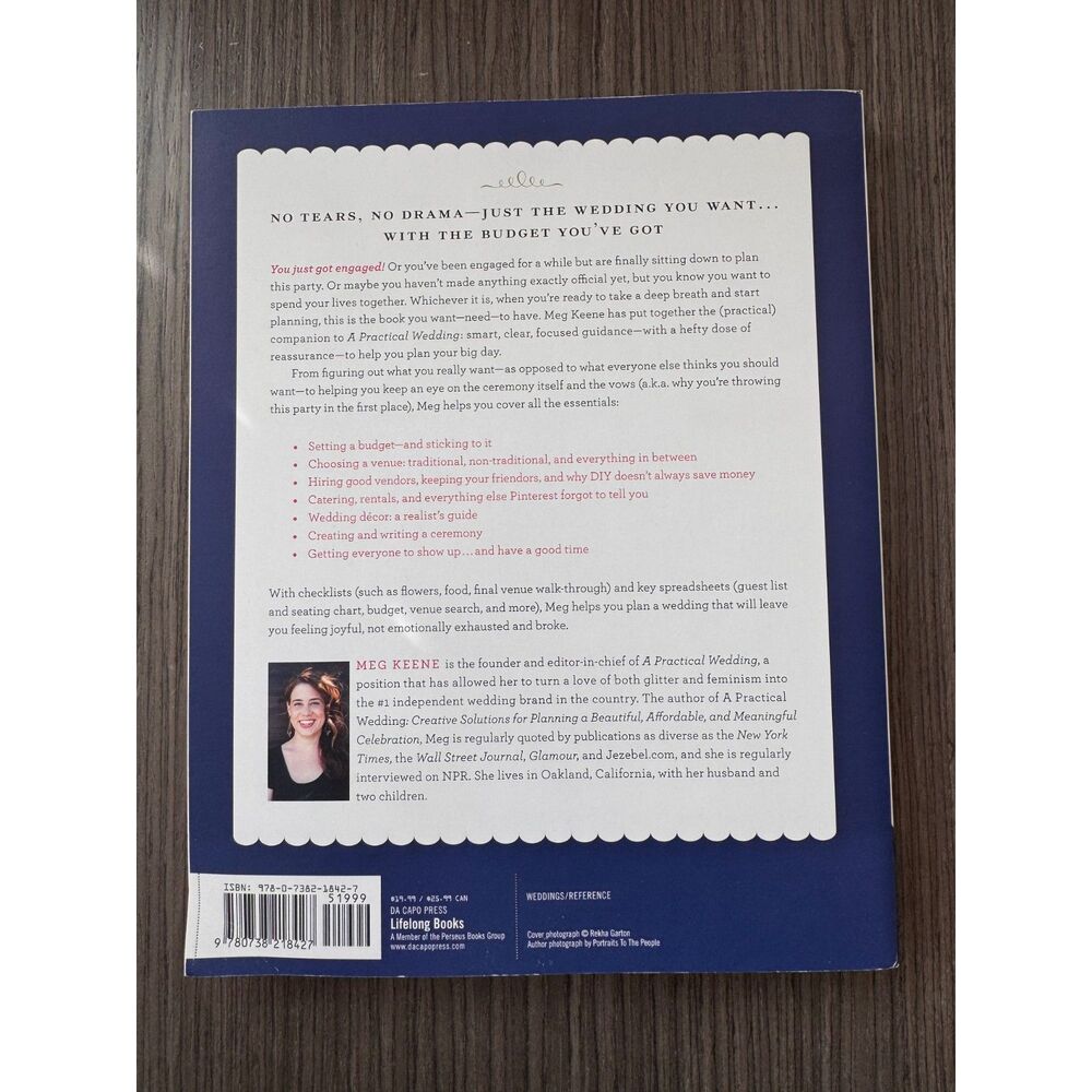 A Practical Wedding Planner by Megan Keene - Guide Book - Picture 3 of 3